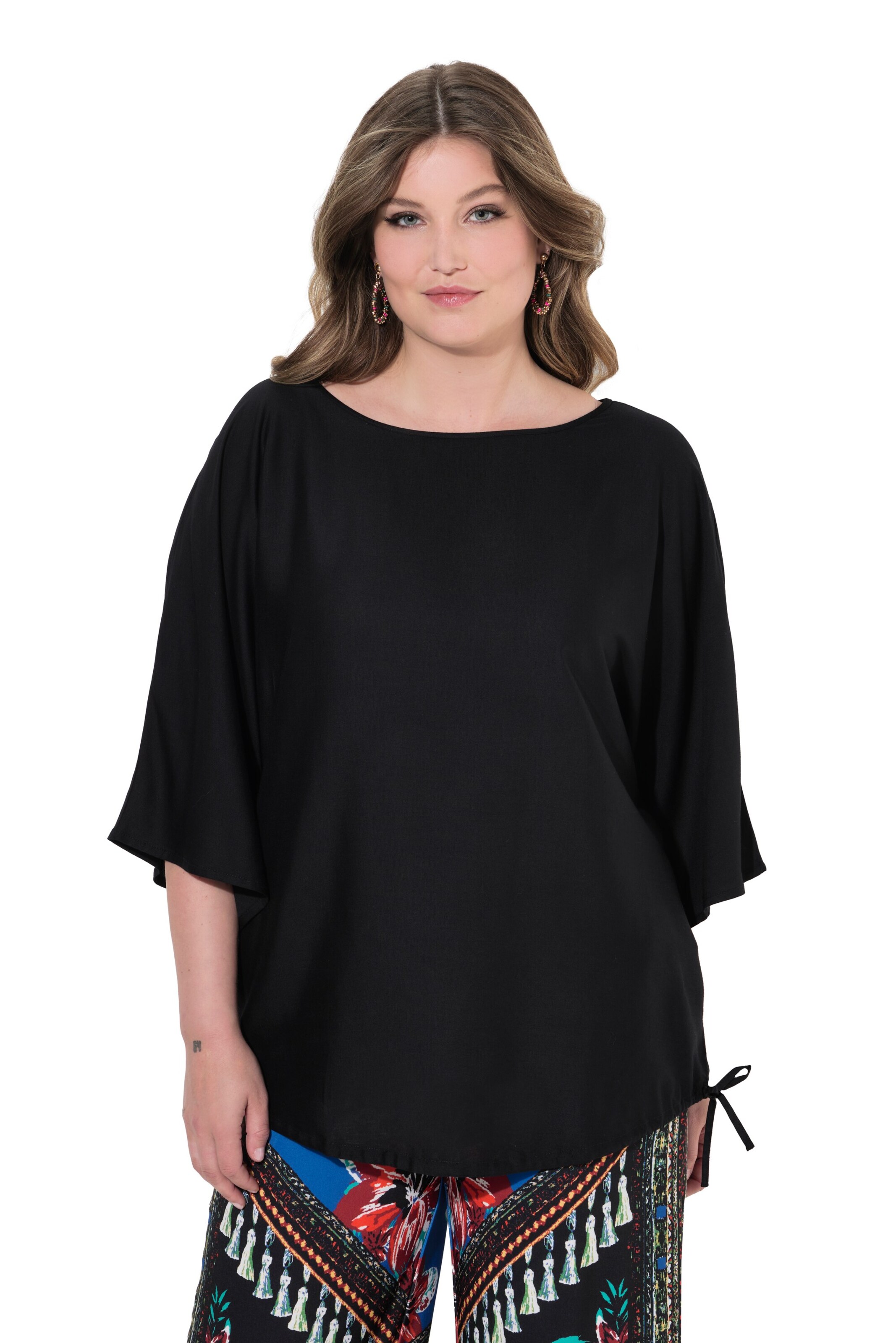 MIAMODA Bluse in Schwarz: Vorderseite