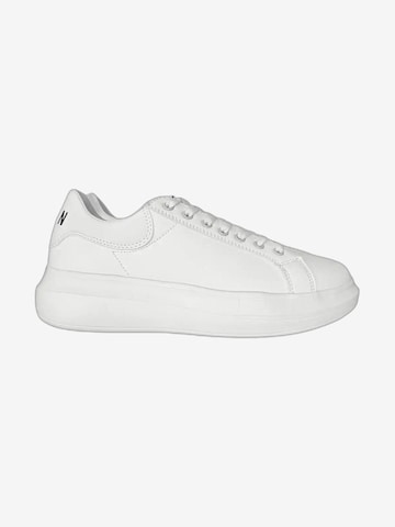 Scarpa stringata di ICON in bianco: frontale