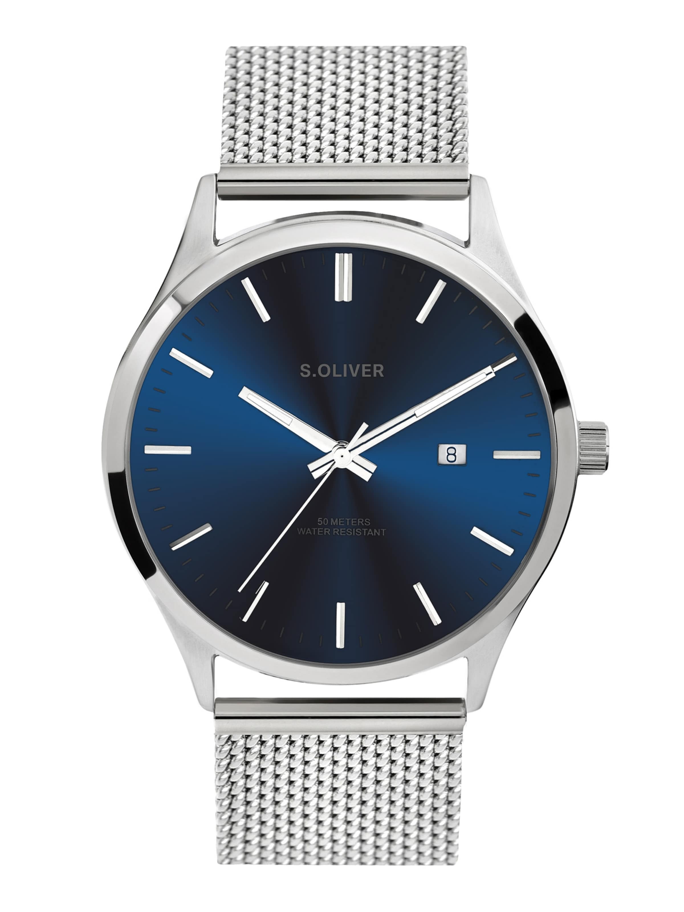 s.Oliver Analog Watch in Silver