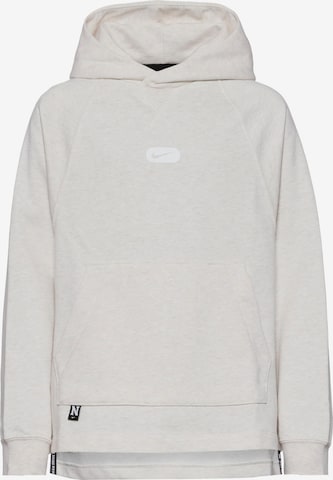 Nike Sportswear Athletic Sweatshirt in Grey: front