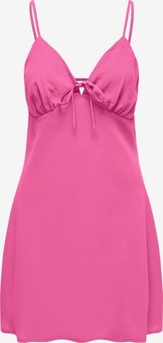 ONLY Καλοκαιρινό φόρεμα 'METTE' σε ροζ: μπροστά