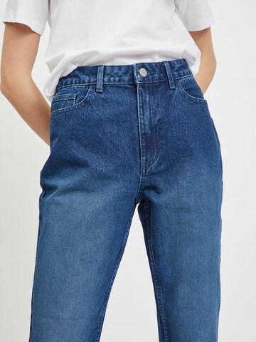 VILA Regular Jeans 'Elisa' in Blauw