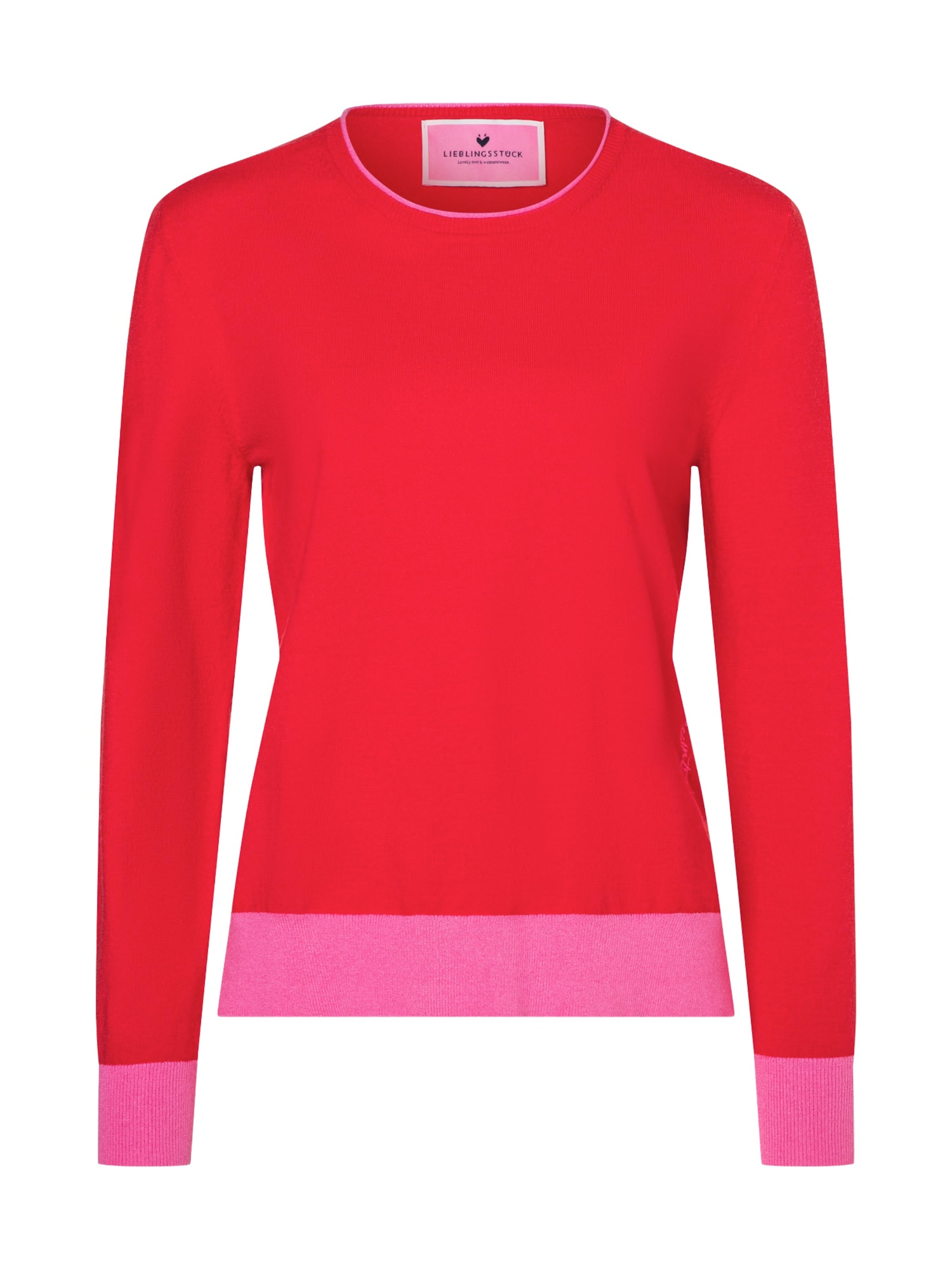 Pull-over 'Karia' LIEBLINGSSTÜCK en rouge : devant