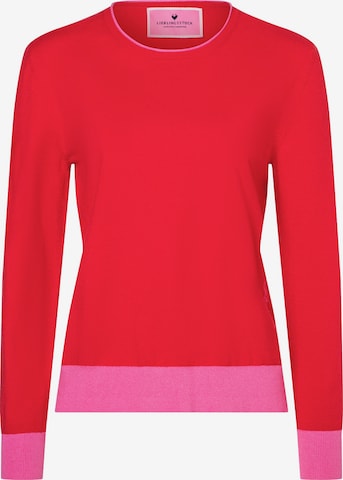 Pull-over 'Karia' LIEBLINGSSTÜCK en rouge : devant