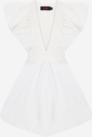 Misspap Dress in White: front