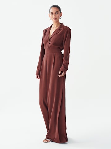 Tuta jumpsuit 'Thalia' di Willa in rosso