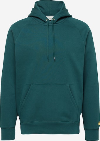 Carhartt WIP Sweatshirt 'Chase' in Green: front