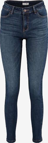 Hailys Slimfit Jeans in Blauw: voorkant