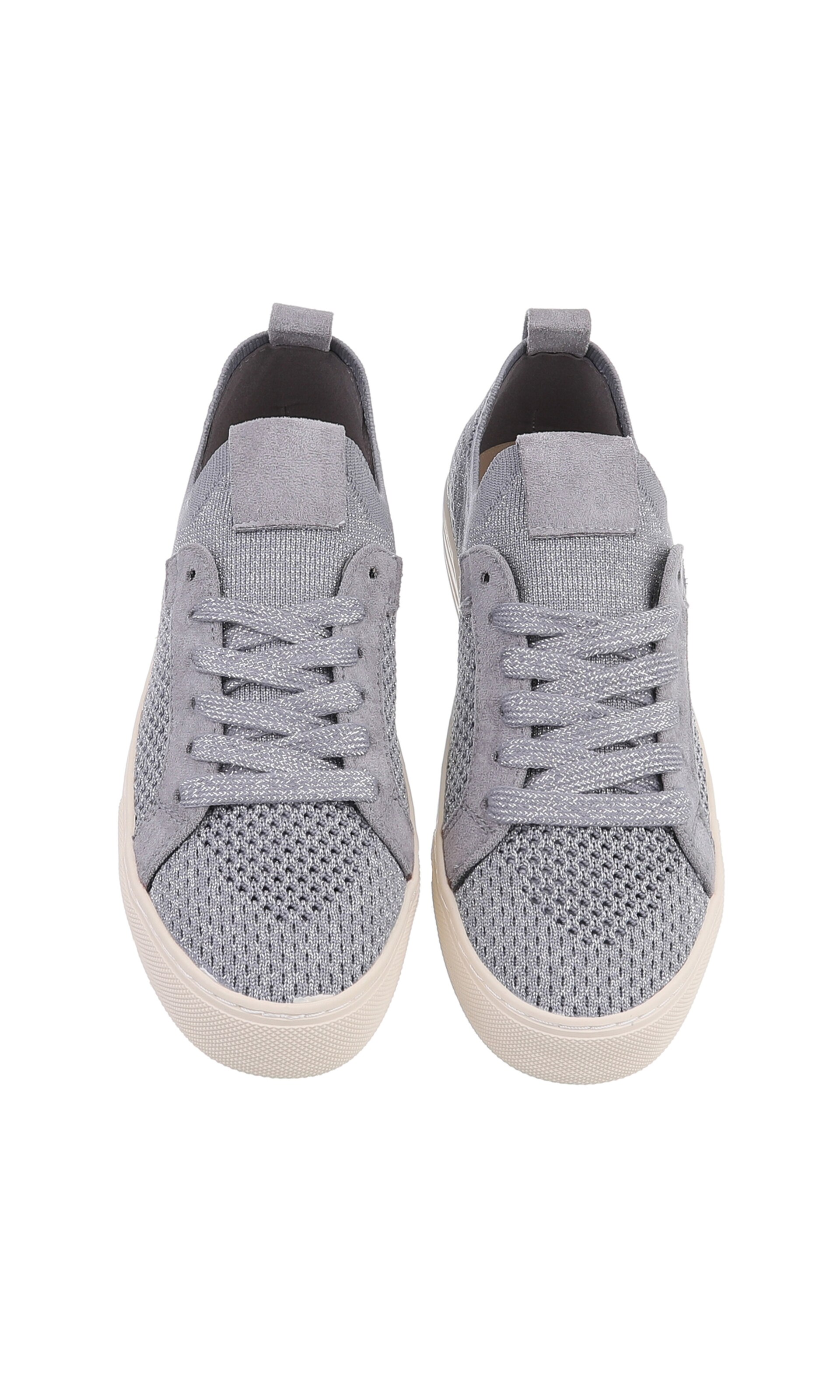 Ital-Design Schnürschuhe in Silber