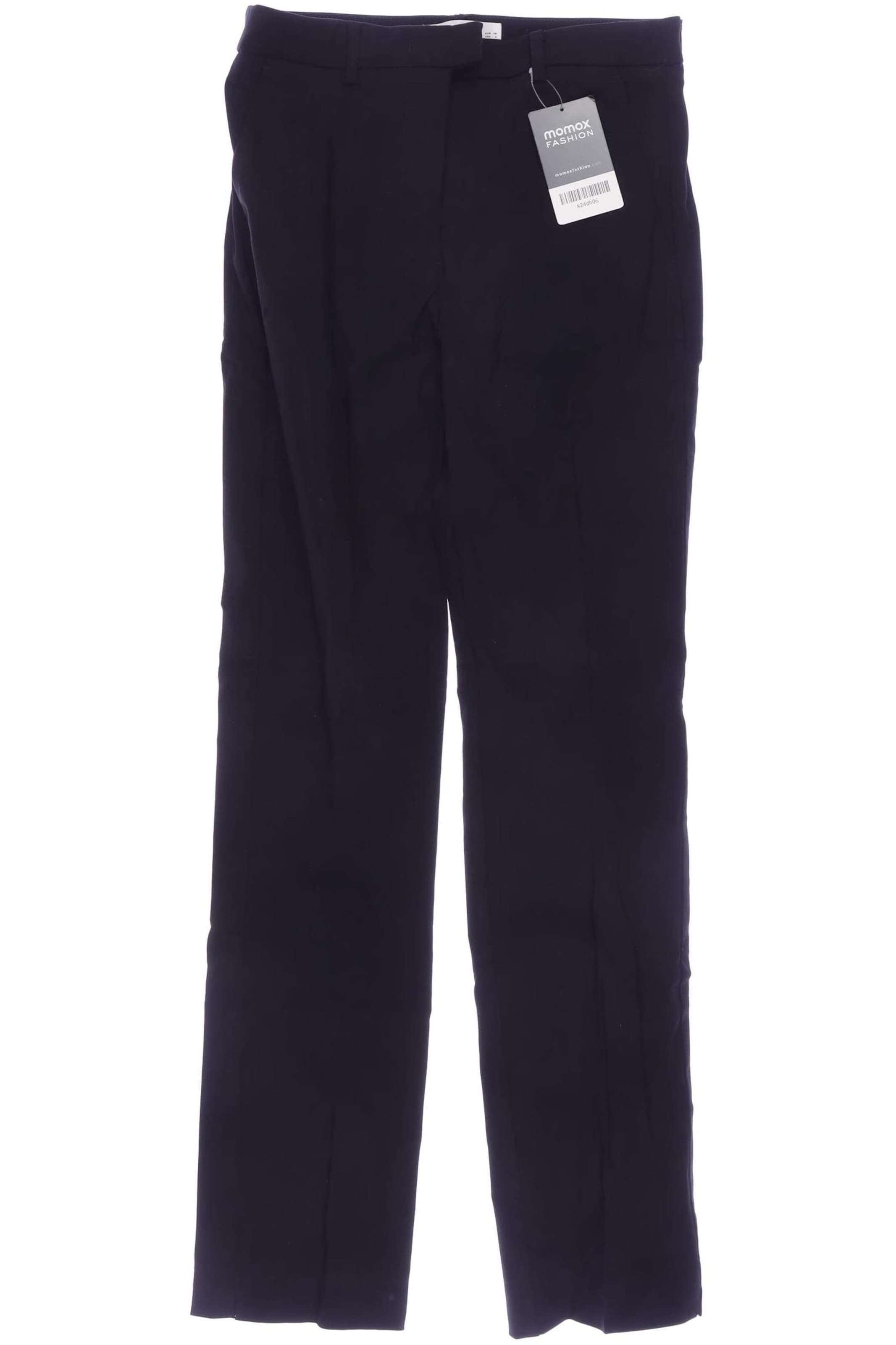 MANGO Stoffhose S in Schwarz: Vorderseite