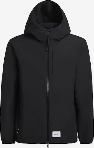 Veste mi-saison 'HAMZA' khujo en noir : devant