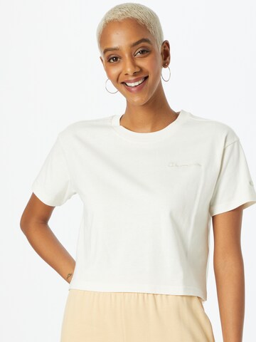 Champion Authentic Athletic Apparel Shirt in White: front