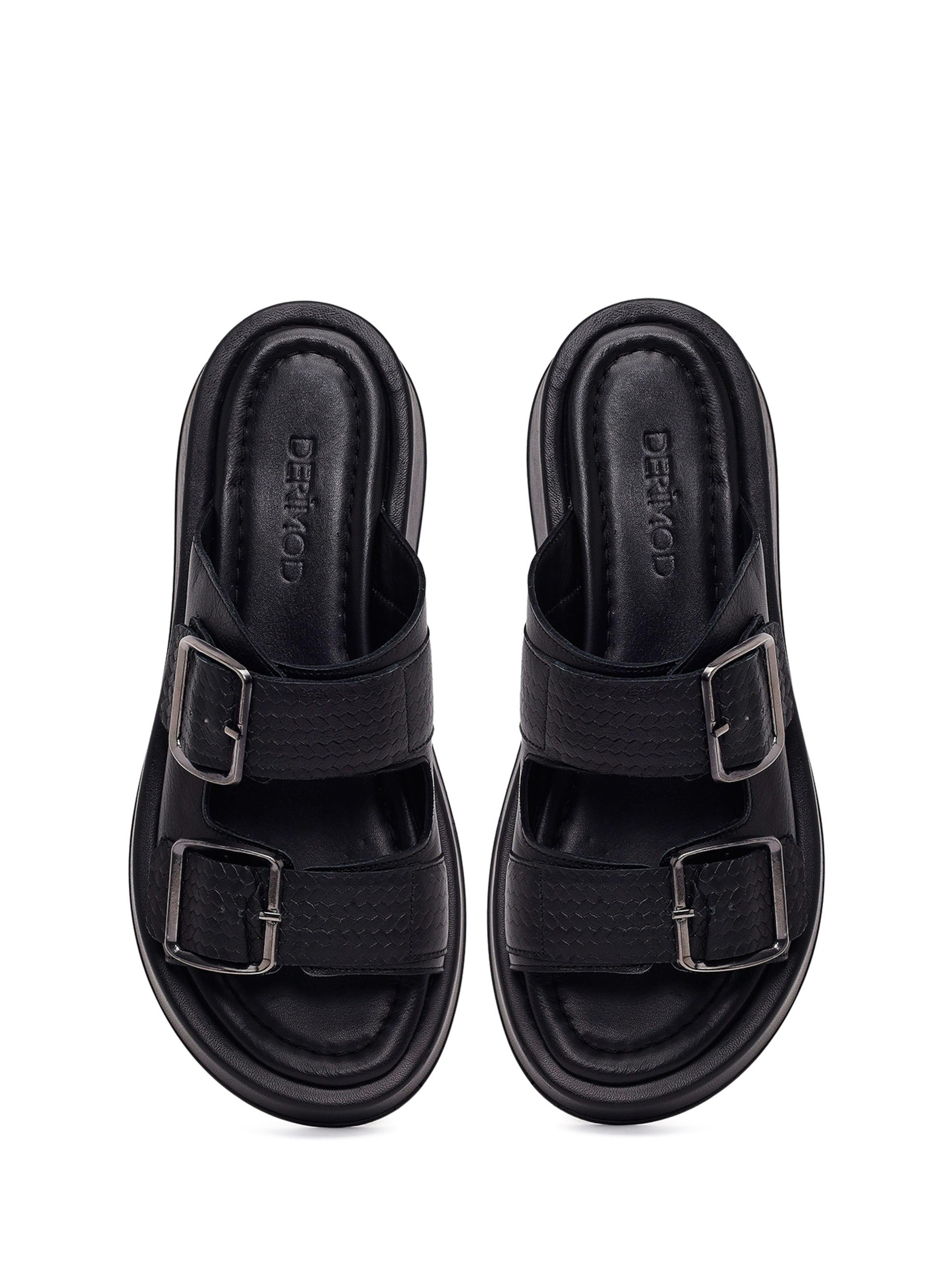 Derimod - Zapatos abiertos en negro