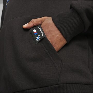 PUMA Sweatshirt 'BMW M Motorsport' in Zwart