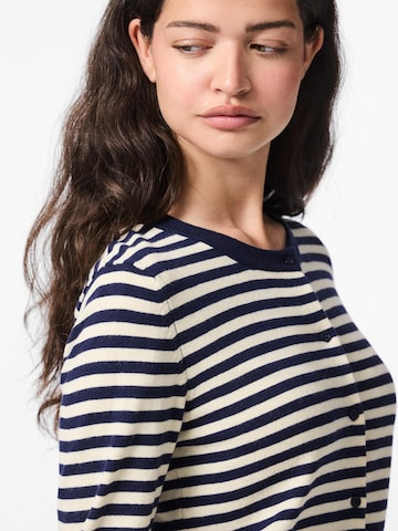 PIECES Knit cardigan 'PCNora' in Blue