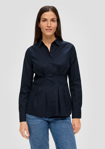 s.Oliver Blouse in Blue: front