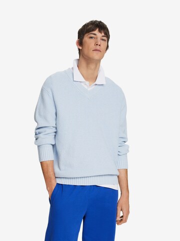 Pull-over ESPRIT en bleu : devant