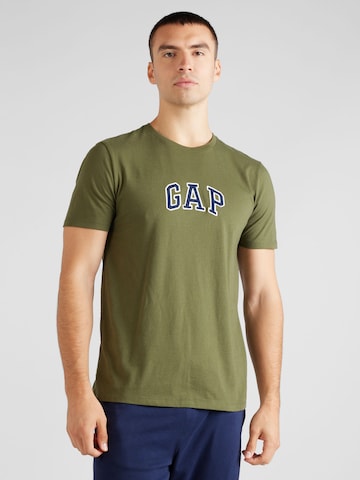 GAP - Camisa em verde: frente