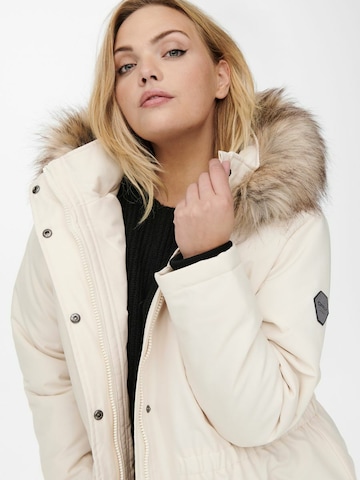 ONLY Carmakoma Winter Parka 'Irena' in Beige