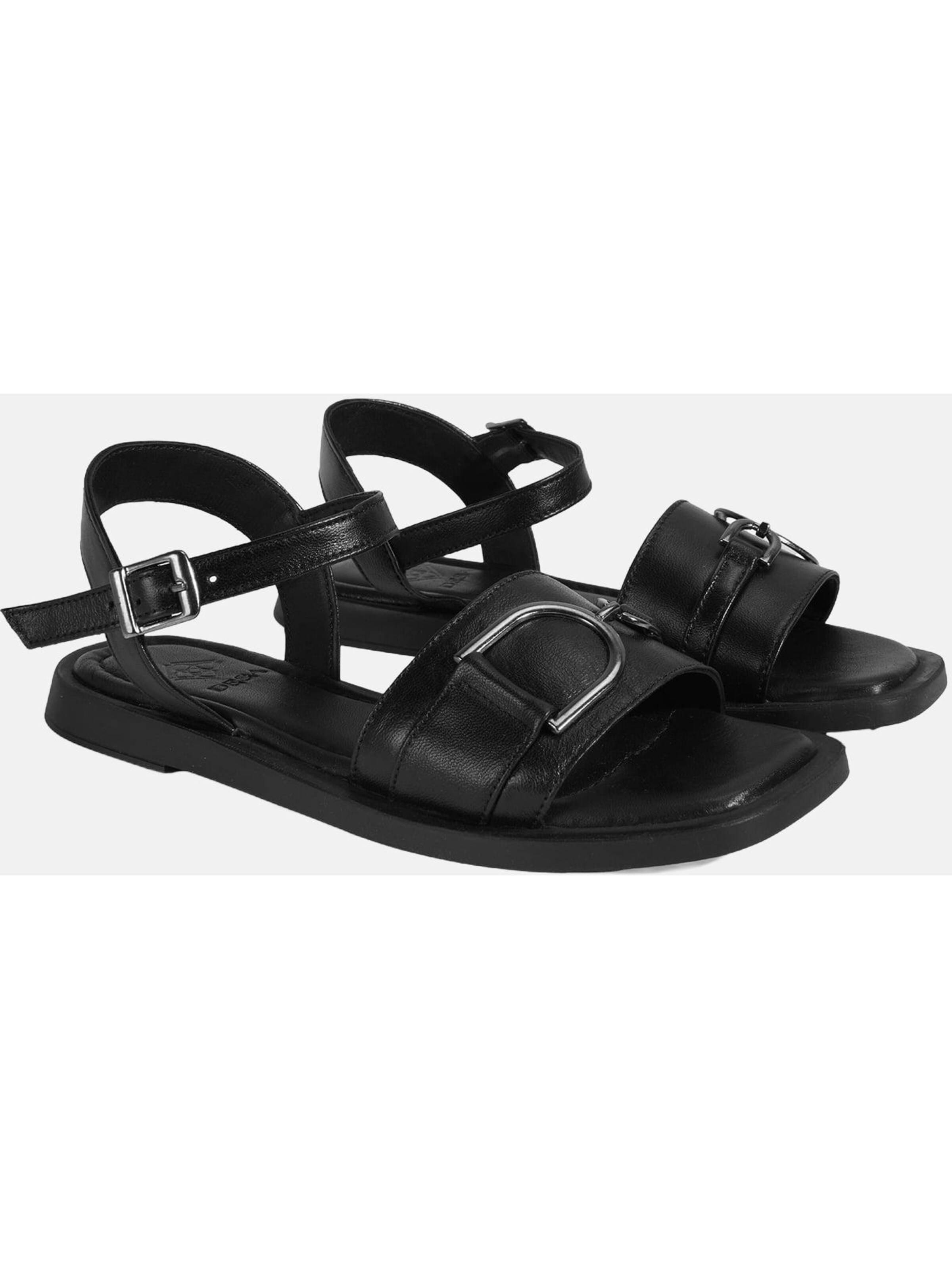 Desa Sandals in Black