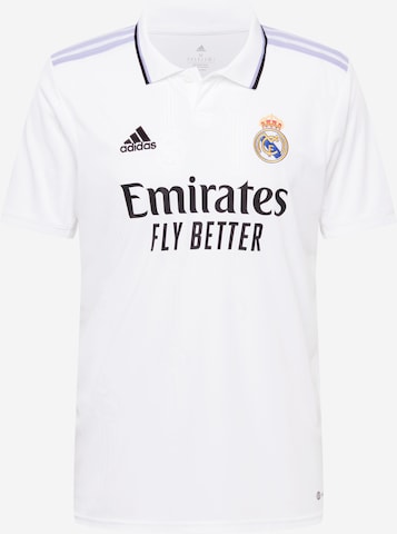 ADIDAS SPORTSWEAR Trikot 'Real Madrid 22/23 Home' i hvit: forside