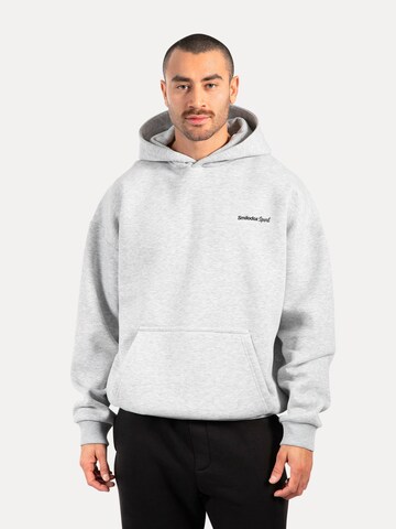 Veste de survêtement 'Fortes' Smilodox en gris : devant