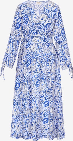 Robe usha FESTIVAL en bleu : devant