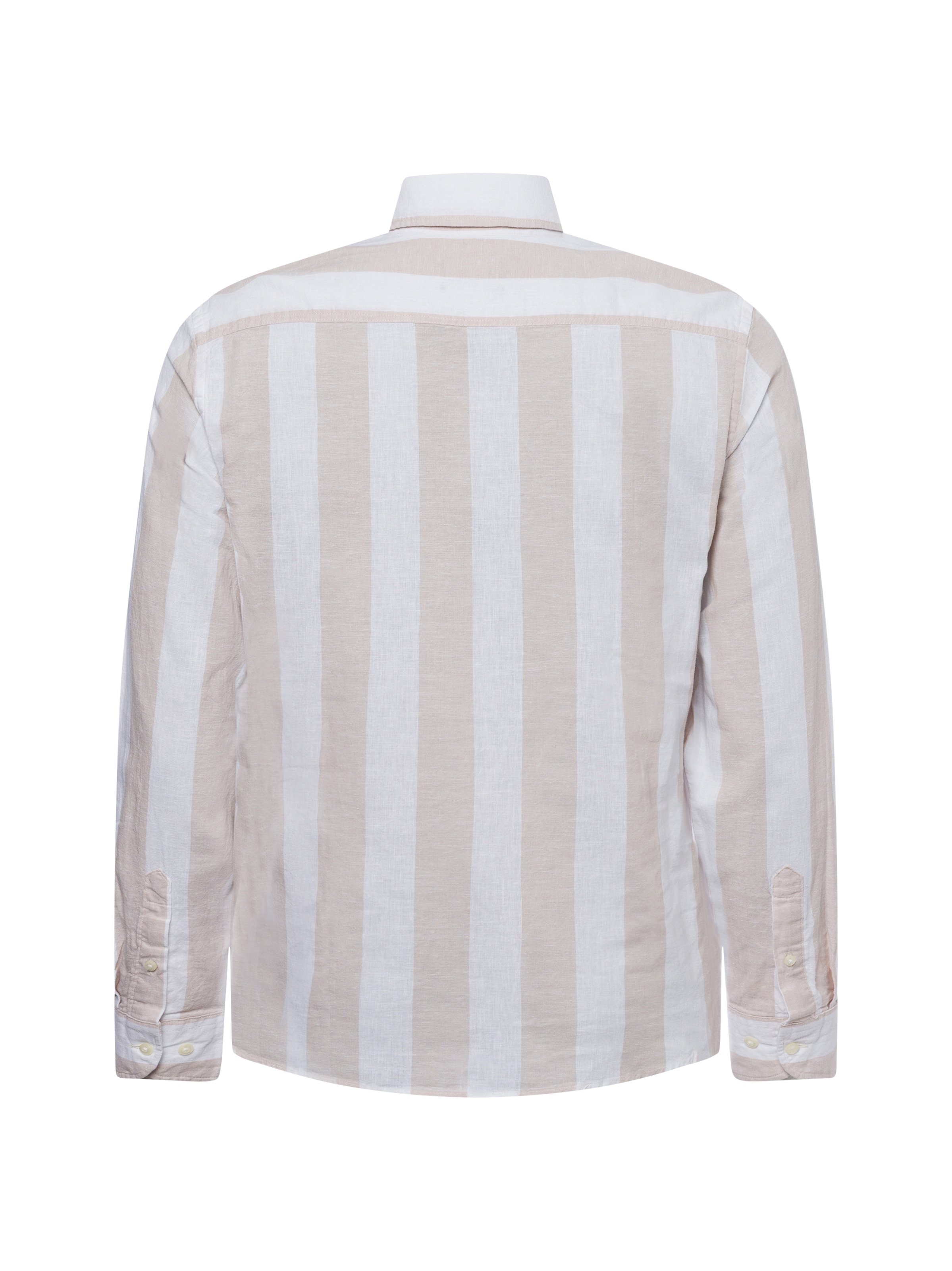 Nils Sundström Regular Fit Hemd in Beige