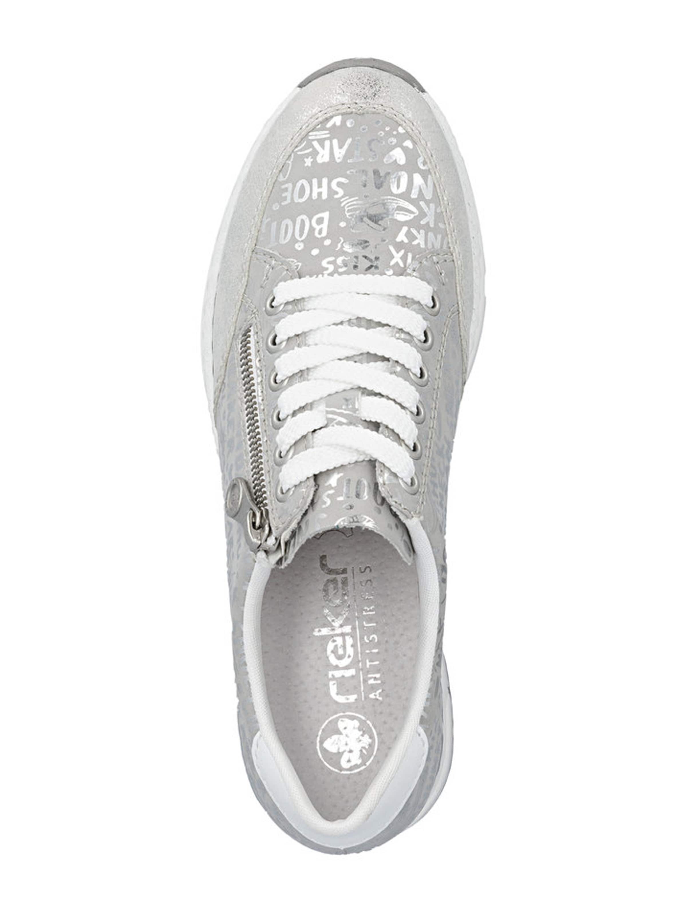 Rieker Σνίκερ χαμηλό σε ασημί
