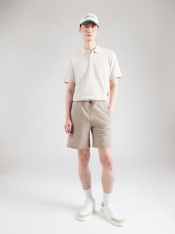 JACK & JONES Свободный крой Штаны 'JPSTKarl Norrebro' в Бежевый