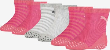 Chaussettes PUMA en rose : devant