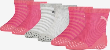 Chaussettes PUMA en rose : devant