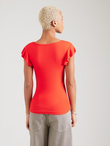 ONLY Футболка 'ONLBELIA' в Красный