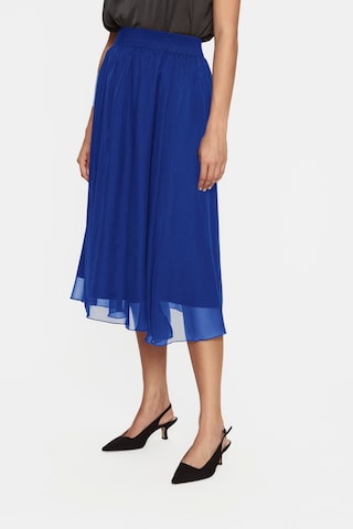 SAINT TROPEZ Skirt 'Coral' in Blue: front