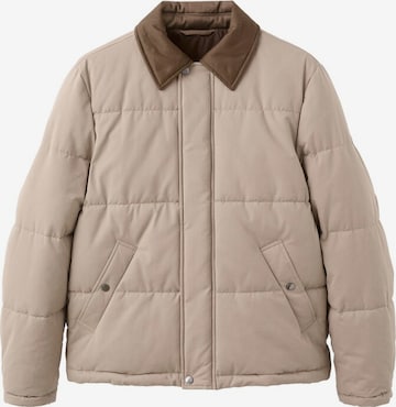 MANGO MAN Talvitakki 'Beard' värissä beige: etupuoli