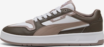 Baskets basses 'Court Classic Street' PUMA en marron : devant