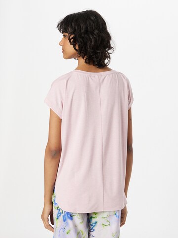 ICHI T-shirt i rosa