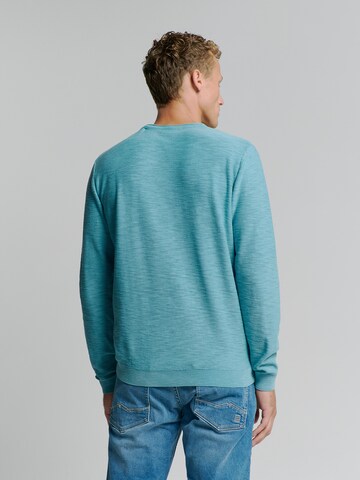 No Excess Pullover in Blau