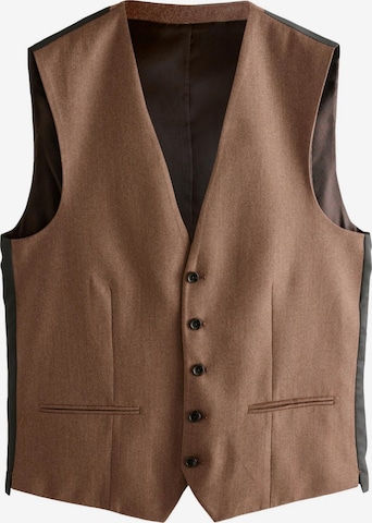 Gilet de costume Next en marron : devant