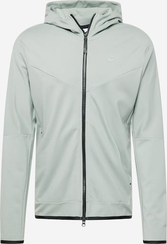 Nike Sportswear Ζακέτα φούτερ σε πράσινο: μπροστά