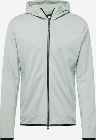 Nike Sportswear Sweatjacke in Grün: predná strana