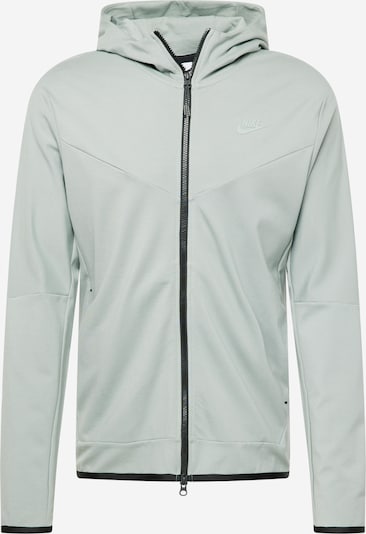 Nike Sportswear Tepláková bunda - pastelovo zelená / čierna, Produkt