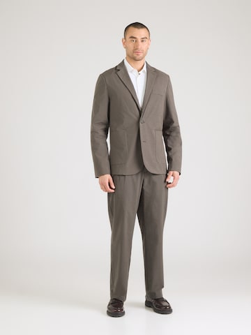 Lindbergh Szabványos Öltöny 'Superflex' - zöld: elől