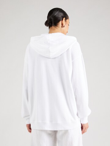 HOLLISTER Sweat jacket in White