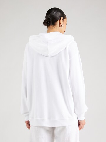 Veste de survêtement HOLLISTER en blanc