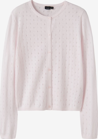 LMTD Strickjacke in Pink: Vorderseite