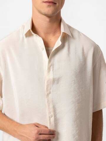 Antioch Comfort fit Button Up Shirt 'Oscar' in Grey