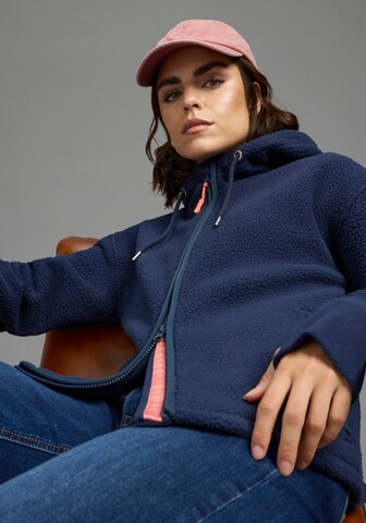 KangaROOS Fleece Jacket in Blue
