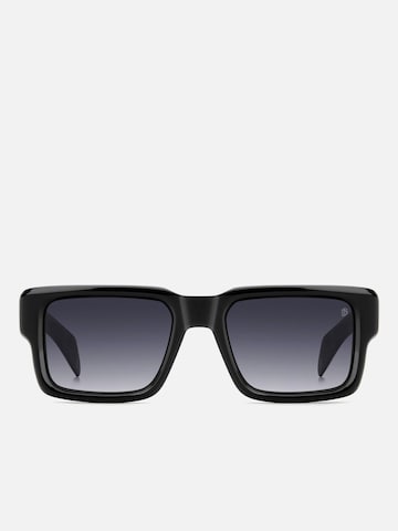 David Beckham Sunglasses in Black: front