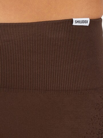 Smilodox Skinny Leggings in Bruin